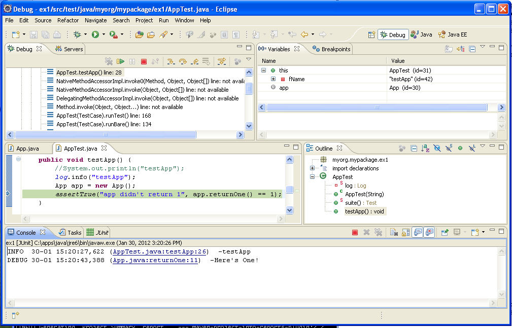 Eclipse Debugger