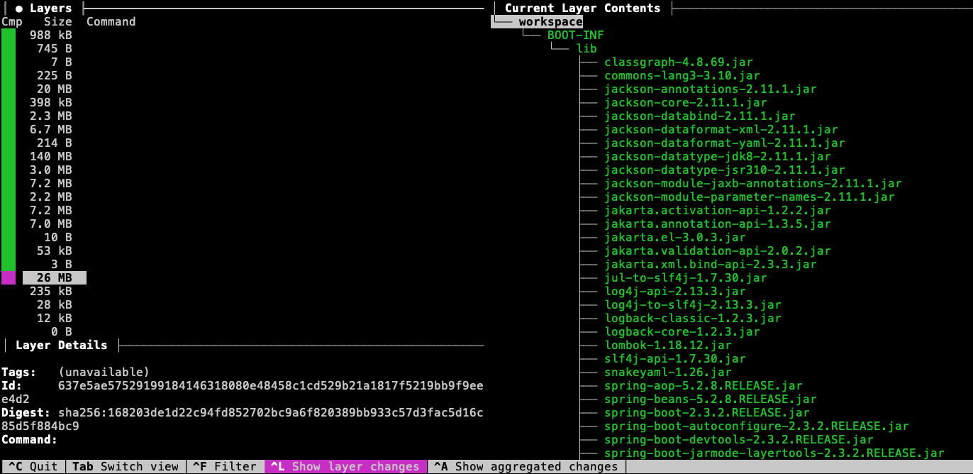 container buildpack layer1