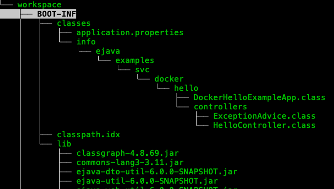 container buildpack single lookback