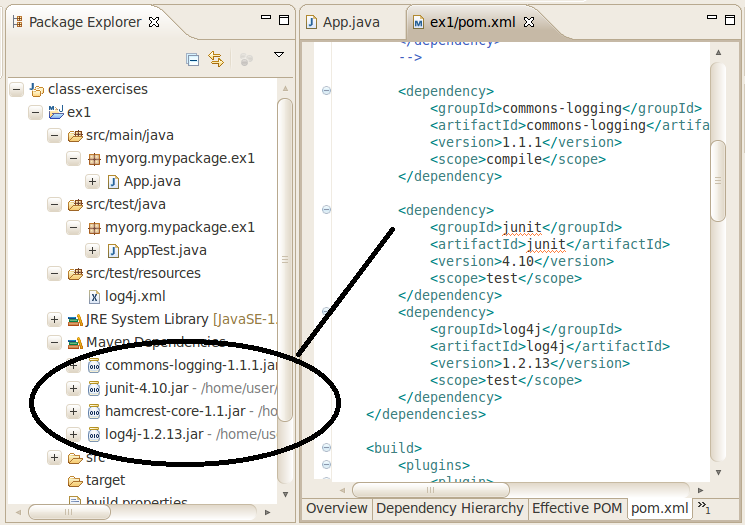 Keeping Eclipse Dependencies in Sync